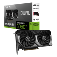 ASUS Dual GeForce RTX 5060 Ti 8GB GDDR7 OC Edition Graphics Card